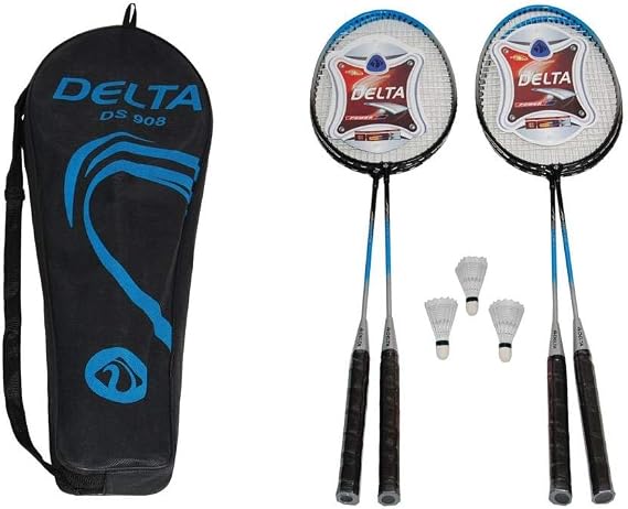 Delta Unisex Çantalı Badminton Raketi, Çok Renkli, Tek Beden