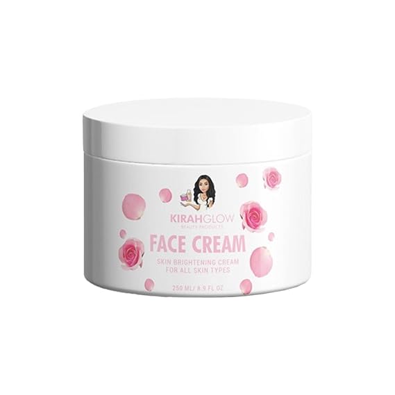 KirahGlow Radiance Face Cream | Tone-Evening Facial Moisturizer | With Vitamin C & Natural Extracts | Lightweight Daily Formula