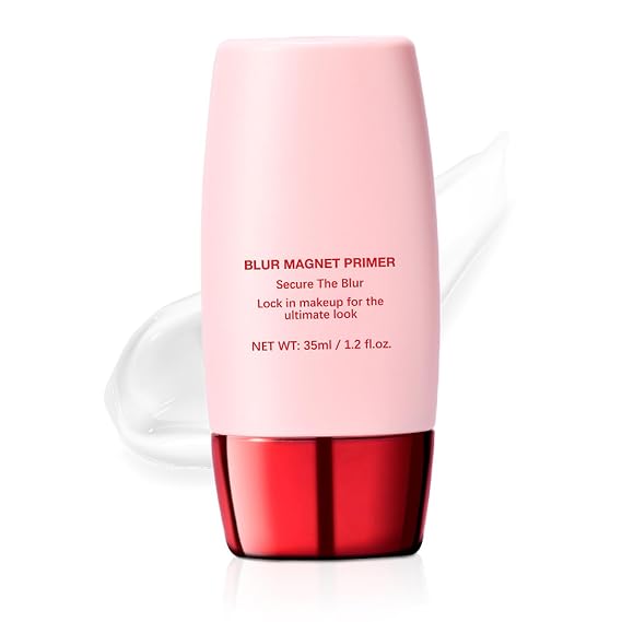 Blurring Face Primer,Hydrating Pore Primer Before Makeup,Skin-Smoothing Matte Makeup Base,Long-Lasting Foundation Primer,Lightweight,Non-Greasy,Minimizes Pores & Fine Lines