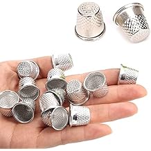 15 PCS Sewing Thimble Finger Thimble Metal Sewing Protector for DIY Crafts1918mm 15 PCS
