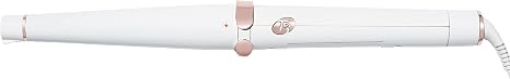 T3 SinglePass Wave 32 mm-19 mm Professional Tapered Styling Wand with 5 Heat Settings and Custom Blend Ceramic Barrel for Shiny, Long-Lasting Waves
