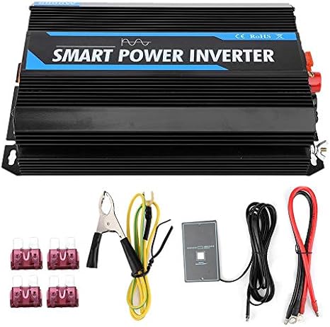 Power Inverter 220,12V/24V Car Power Inverter,Inverter 12 to 220,Power Inverter,2000W 12V to 220V Pure Sine Power Voltage Inverter Transformer Auto Accessory