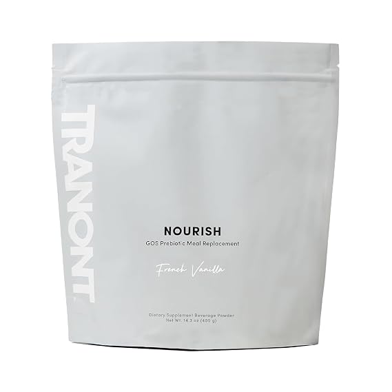 Nourish French Vanilla | 14.3oz | Superfood & Protein Powder Mix for Healthy Skin, Digestion, and Energy | Plant Based Meal Replacement Shake with Vitamins, Minerals, Prebiotics