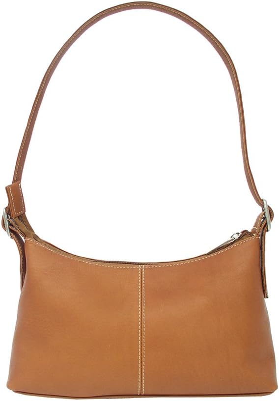 Piel Leather Shoulder Mini, Saddle, One Size