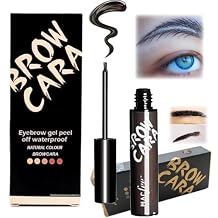 2023New-Tattoo Peel Off Eyebrow Gel-There are Five Colors.Eyebrow Tattoo Peel Off, Tattoo Gel Brow Stain, For Fuller & Defined Looking Brows. Last Up to 3-7 DaysGray Black