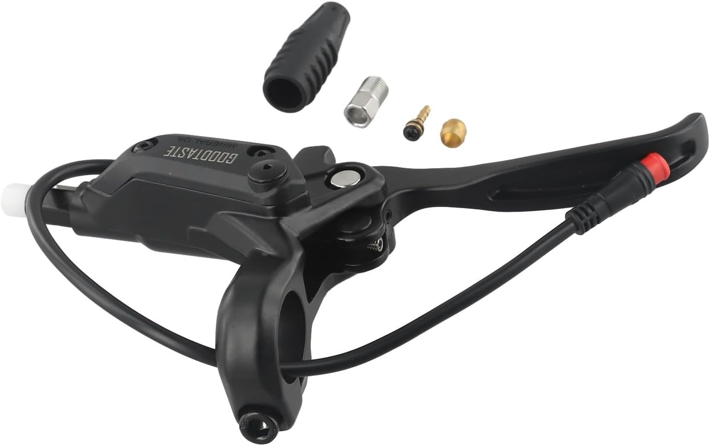 Mountain Bike LeftRight Brake Lever, Bike Hydraulic Brake Lever, Bicycle Brake Levers, Goodtaste GT03 Poweroff Oil 2pin, E-Bike Brake Handle Waterproof Connector MTB Cycling Part Right 2pin