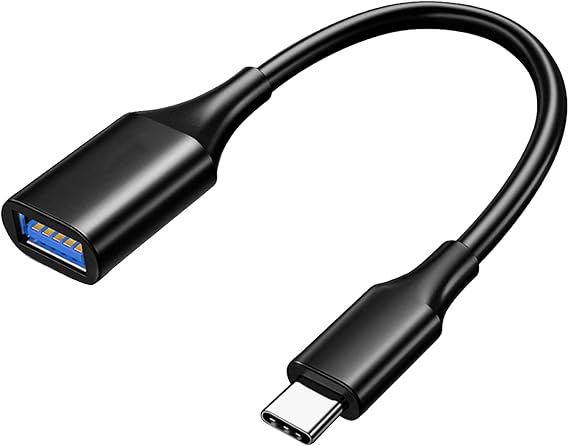 High-Speed USB-C to USB 3.1 OTG Male to Female Data Cable Adapter | Rapid transmission; versatile smartphone laptop tablet expansion; broad compatibility for iPhone 16/15 Samsung