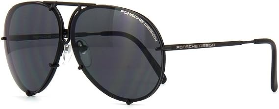 Porsche Design P8478 Iconic Sunglasses D Black/Grey Blue - 69mm