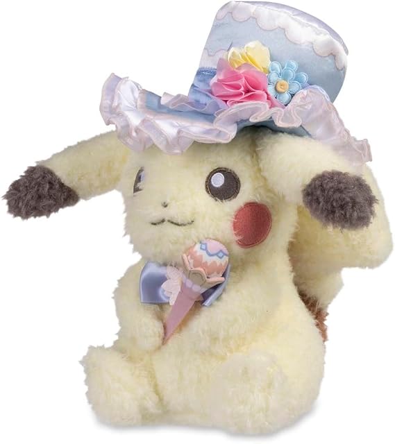 Pokemon Center Pikachu Fancy Spring Plush - 8 34 In.
