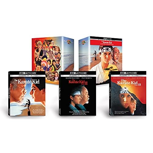 Karate Kid 3-Movie 4K Ultra HD Collection (4K Ultra HD + Blu-ray + Digital