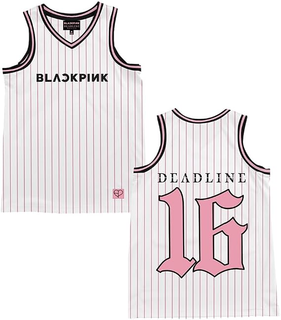 Blackpink Unisex Adult Official Merch Deadline Jersey