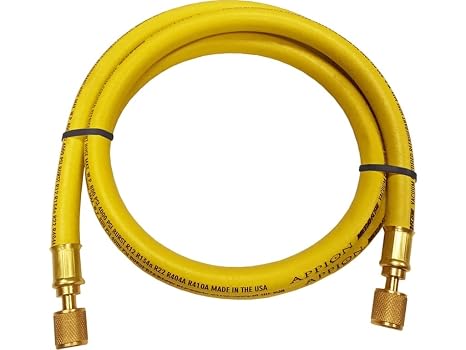 Appion MH380006AAY - MegaFlow 3/8in Hose - 6 ft (1/4FL to 1/4FL) Yellow