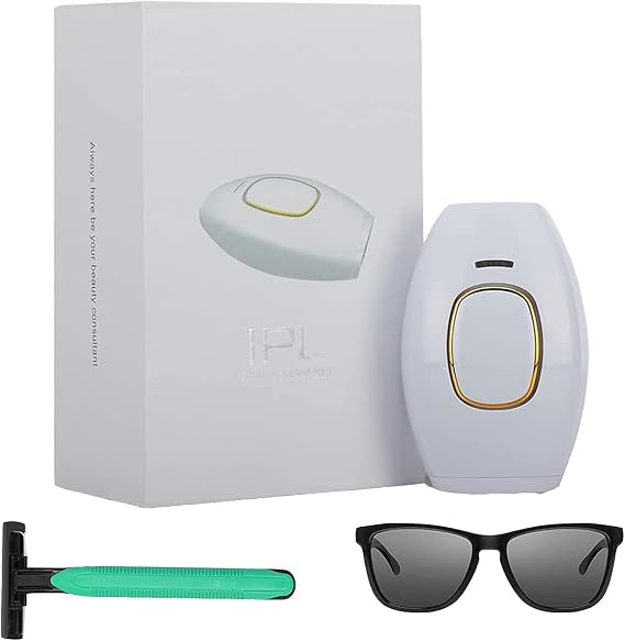 Beniky Newest Advanced Home Use Portable Women Men Electric New Instrument Painless Mini Laser IPL Hair Removal Device