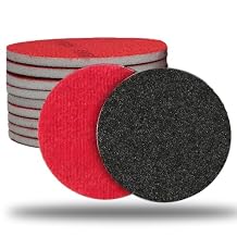 10 Pack 6 Inch Hook and Loop Sanding Sponge Discs 400-3000 Grit Wet Dry Sanding Pads, Foam Sandpaper for Random Orbital Sander, Curved Surface Large-Area Sanding Polishing for Metal Wood Auto