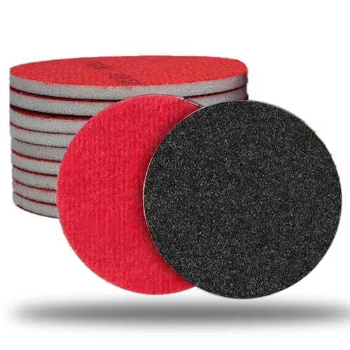 10 Pack 5 Inch Hook and Loop Sanding Sponge Discs 400-3000 Grit Wet Dry Sanding Pads, Foam Sandpaper for Random Orbital Sander, Curved Surface Large-Area Sanding Polishing for Metal Wood Auto 5 Inch
