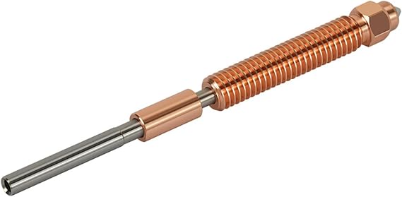 Quick Swaps Nozzle Kits for Plus 3D Printer with Hardened Steel Nozzles in 0.4mm 0.6mm 0.8mm 1.0mm Size for High Temper(0.6mm)