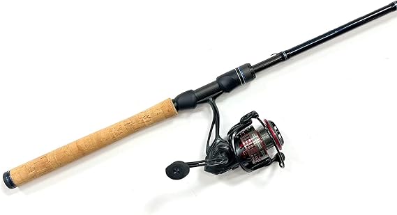 Cadence Fishing Combos with 10+1 Stout Spinning Reel Bundle + 1PCS 6.6ft Essence Moderate Light Spinning Rod Perfect for Professional Lure Sport