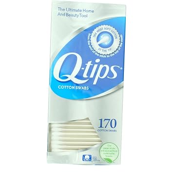 Q-tips Swabs 170 Each Pack of 5