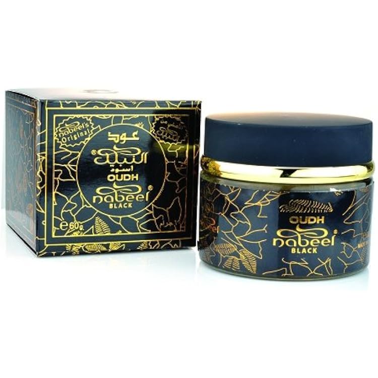 Oudh Nabeel Black Incense - 60gms by Nabeel