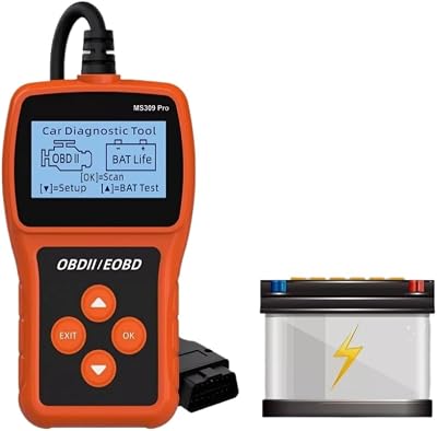 OBD2 Fault Code Reader for Cars Check Engine Light Vehicle Diagnostic Scan Tool