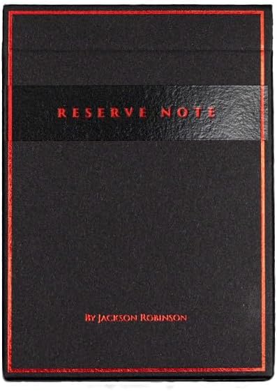 Kings Wild Project Black Reserve Note Standard Playing Cards