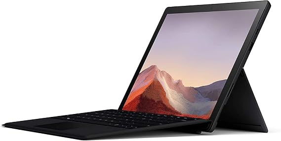 Microsoft Surface Pro 7 (PVT-00015) | 12.3in (2736 x 1824) Touch-Screen | Intel Core i7 Processor | 16GB RAM | 256GB SSD Storage | Windows 10 Pro | Black