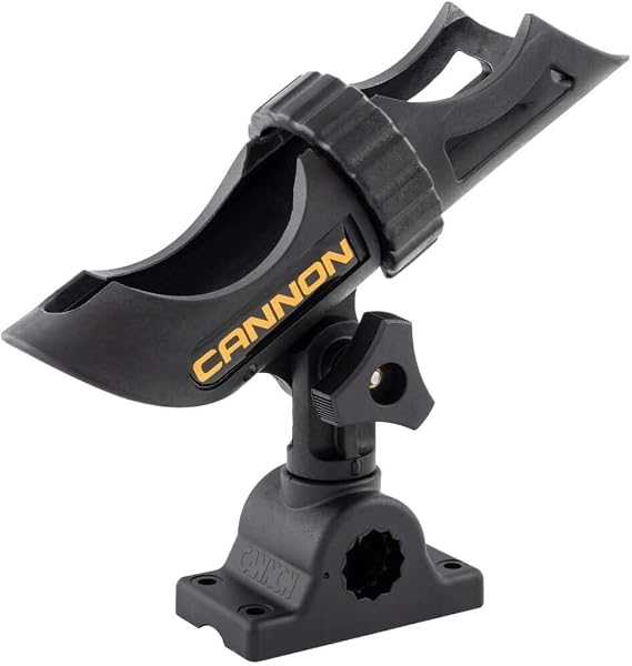 Cannon Three-Position Adjustable Rod Holder for Boat Trolling and Downriggers