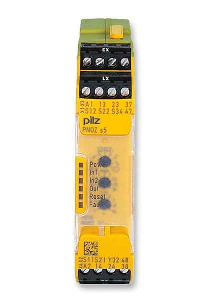 750105 Pilz - PNOZ s5 24VDC 2 n/o 2 n/o t - Safety relay PNOZsigma - E-STOP, safety gates, light grids