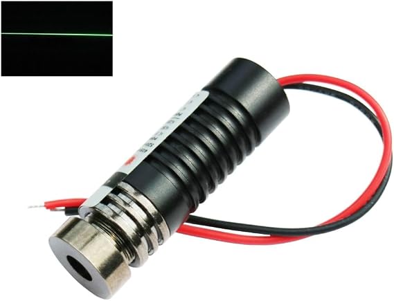 510nm 5mw Green Module Diode 515nm Beam Dot Laser Glass Lens Module