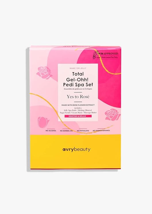 Total Gel-Ohh! Pedi Spa Set - Yes to Rose