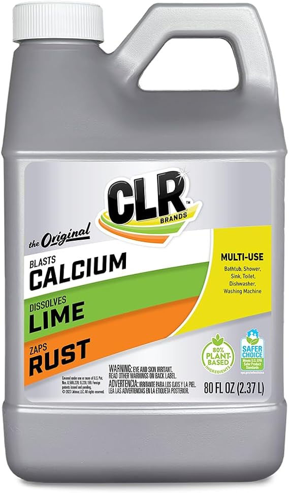 CLR Calcium, Lime & Rust Remover, 80 oz. Bottle