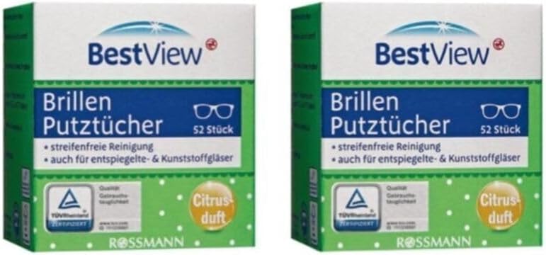 Bestview Best Glasses Glass Screen Cleaning Wipes