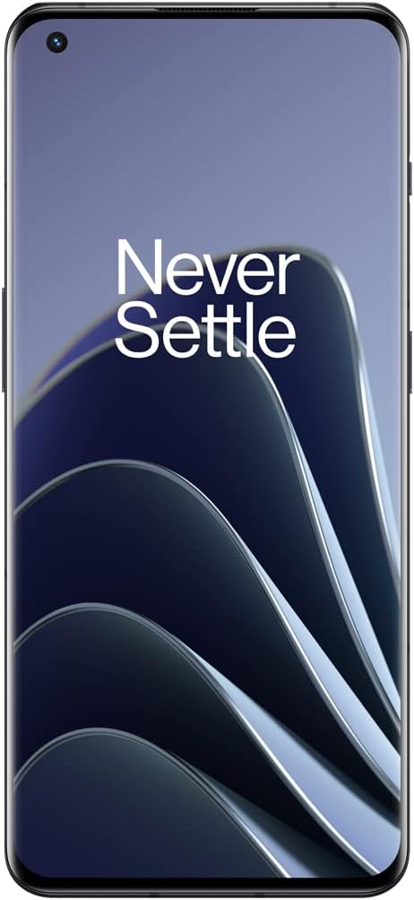 OnePlus 10 Pro 5G Dual NE2213 256GB 12GB RAM Factory Unlocked (GSM Only | No CDMA - not Compatible with Verizon/Sprint) - Black