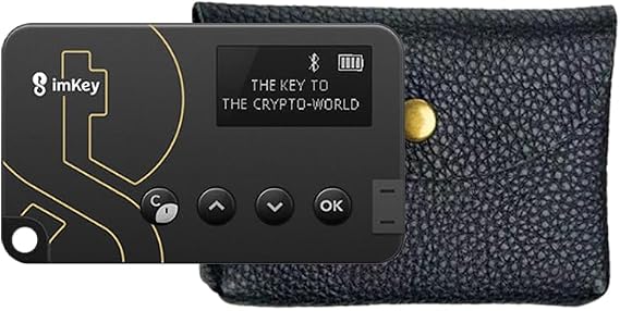 imKey Pro Secure Crypto Hardware Wallet Offline Cold Storage | Invest by imToken EVM Chains Layer2 Bitcoin, Ethereum, EOS, TRX, CKB, BCH, LTC, KSM, DOT