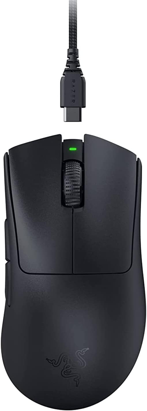 Razer DeathAdder V3 Pro Ergonomic Wireless Gaming Mouse, AP Packaging, Black