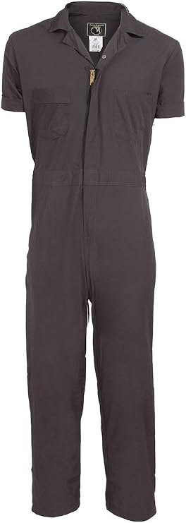 Berne Men's Heritage Short Sleeve Poplin Coverall
