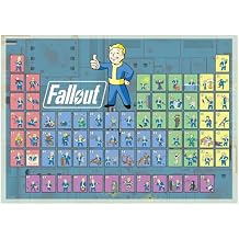 Fallout Periodic Table of Vault Boy 1000-Piece Jigsaw Puzzle for Adults | 28 x 20 Inches