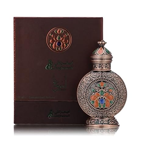 A ASGHARALI - Uswa Attar Attar Perfume for Men | Arabic Perfume by Asgharali Long-Lasting Aromatic Floral Cologne 15ml