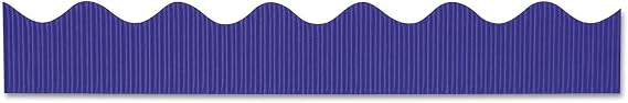 Pacon Bordette Decorative Border, 2.25" X 50 Ft Roll, Royal Blue