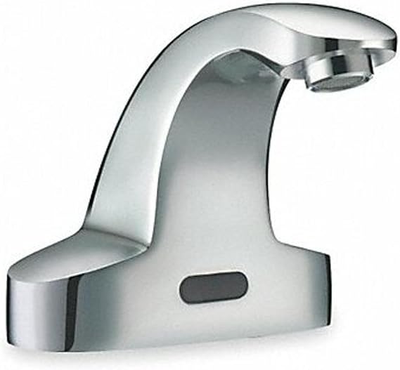 Sloan SF-2350 (3362119) Electronic 4" Centerset Faucet, Sensor Activated, Battery Powered, ADA Compliant, Chrome Plated Brass, Touchless Hand Washing
