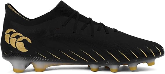 Canterbury Speed Falcon Elite FG Rugby Boots Black/Gold