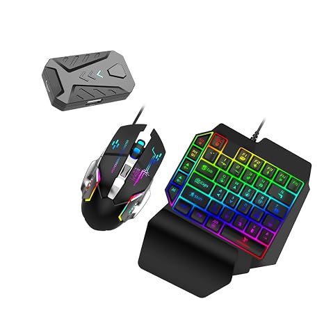 Mouse Adapter Gamepad Mobile Controller Gaming Keyboard Mouse Converter for Mobile Game Adapter