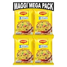 Maggi 2 Minutes Noodles Masala, 70 grams pack (2.46 oz)- 12 pack - Made in India