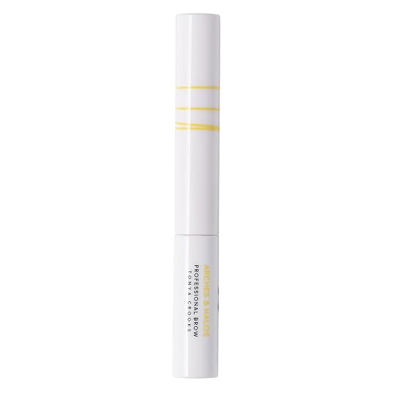 Arches & Halos Brow Growth Serum - Hydrating Eyebrow Conditioner Treatment - Hair Regrowth Activating Formula for Thin, Over Plucked Brows - Vegan, Cruelty Free, Dermatologist Approved - 0.106 oz