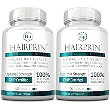 Approved Science Hairprin - Promote Hair Regrowth and Help Boost Scalp Circulation - 60 Vegan Friendly Capsules - Pack of 2