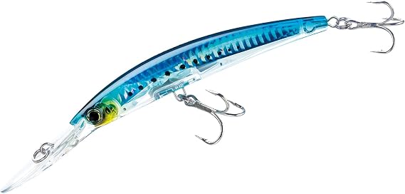 Yo-Zuri Crystal 3D Minnow Deep Diver Lure, Sardine, 6-Inch