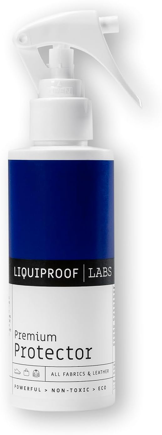 Liquiproof LABS Shoe & Trainer Protector Spray | Non-Toxic | Superhydrophobic Nanotechnology | Powerful Waterproof & Stain Repellent for Suede, Nubuck, Leather, Canvas | All-Natural