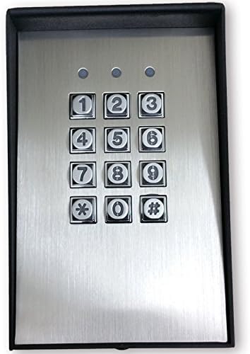 Keypad DOLKPL1KB Post Mount Keypad Wiegand Output & APO Data I/O