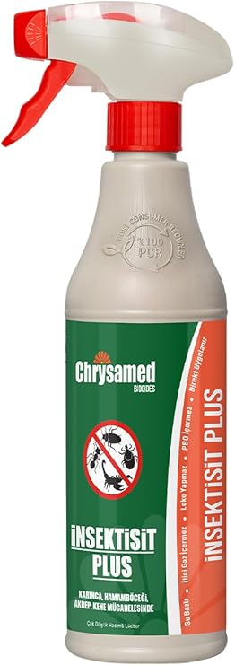 İnsektisit Plus 500 ML Karınca Hamamböceği Akrep Kene Mücadelesi İçin Böcek Haşere İlacı