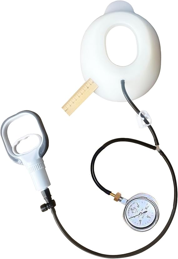 Pectus Excavatum Vacuum Bell，Orthosis Brace for Pigeon Chest Support ， Physical Correction Device with Pressure Gauge ，Washable Design，Pectus Excavatum Orthosis Brace